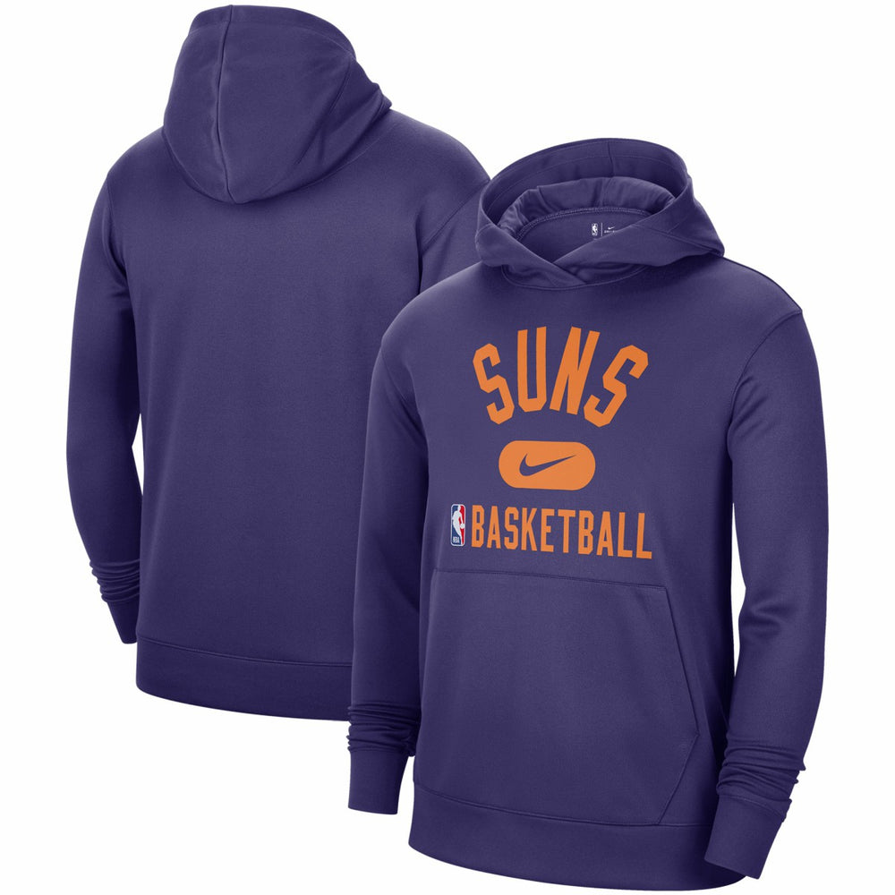 Nike - Phoenix Suns 2021-2022 Spotlight On Court Performance Practice Pullover Hoodie - Purple