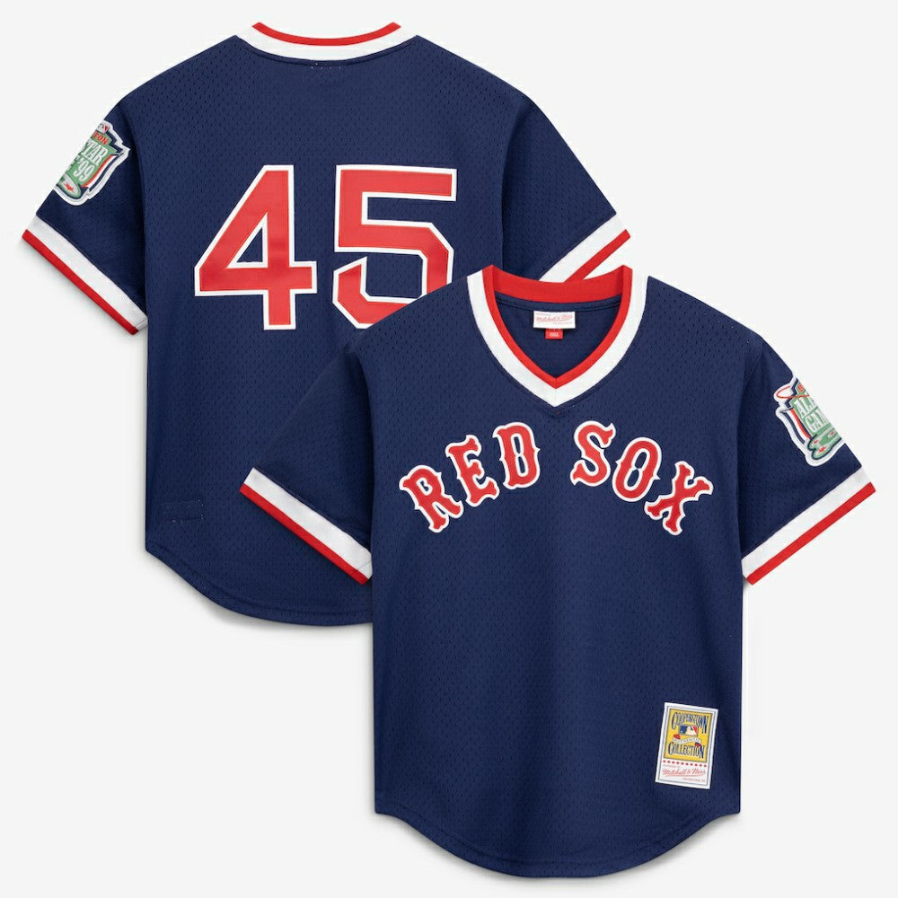 Pedro Martinez Boston Red Sox Mitchell & Ness Authentic Batting Practice Jersey Online