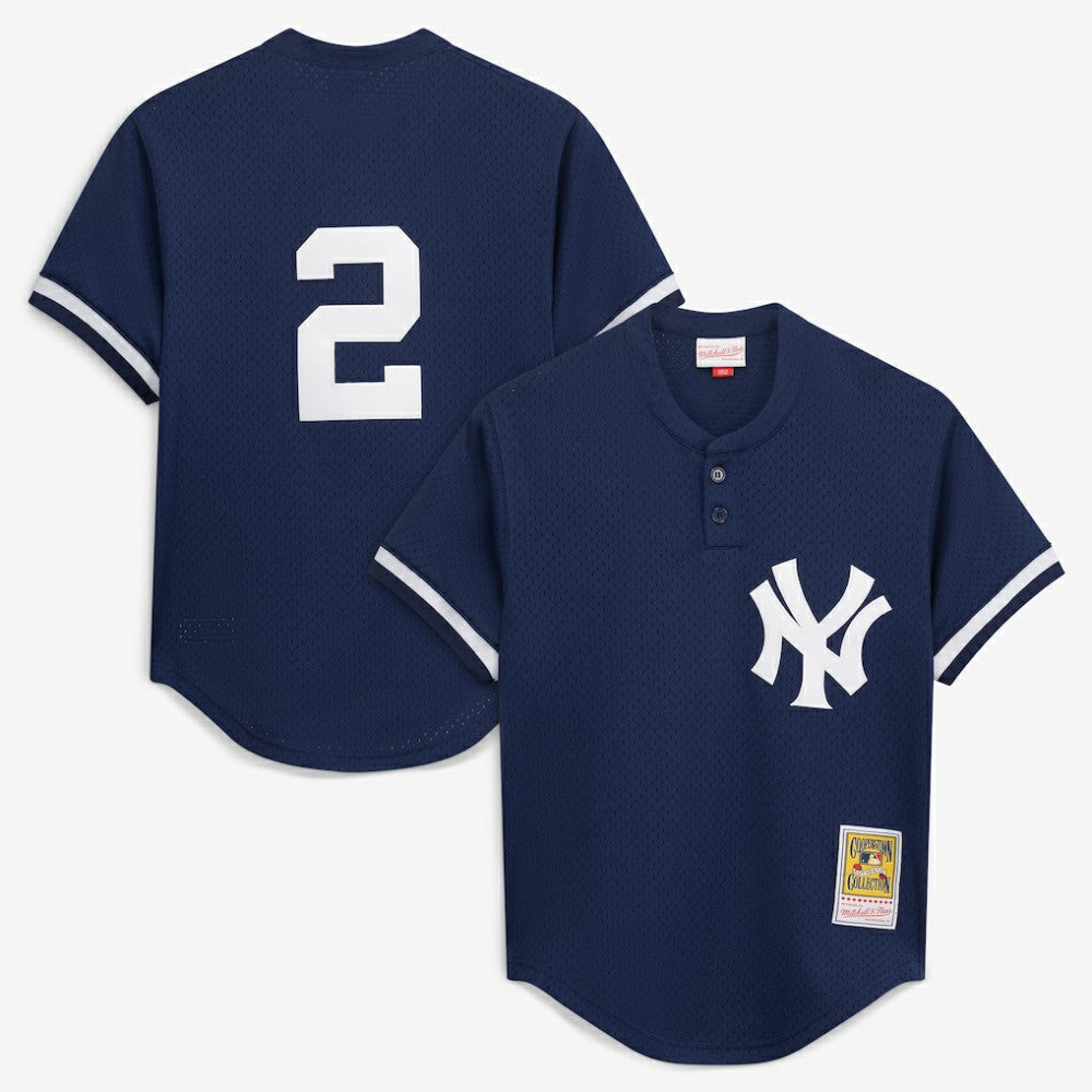 Derek Jeter New York Yankees Mitchell & Ness Authentic Batting Practice Jersey Sale