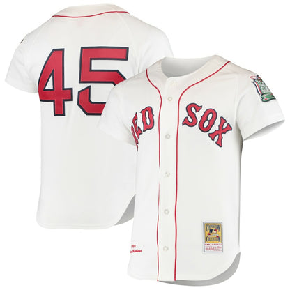 Pedro Martinez Boston Red Sox Mitchell & Ness 1999 Cooperstown Collection Home Authentic Jersey - White | MLB Jerseys