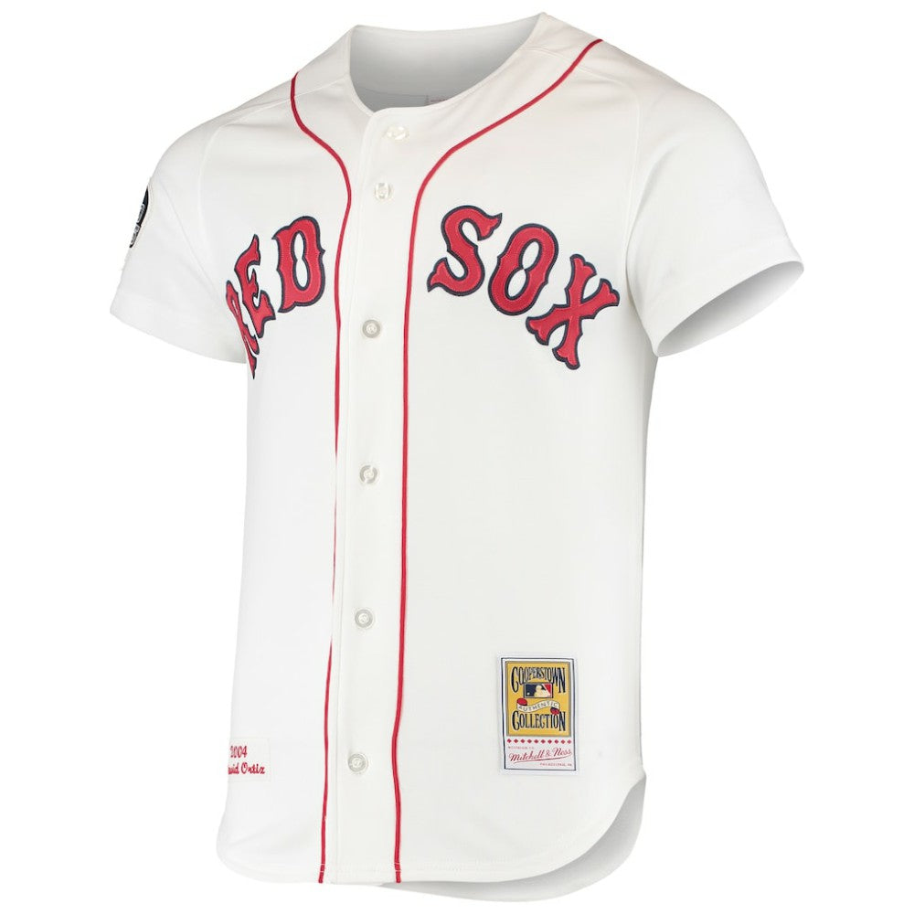 David Ortiz Boston Red Sox Mitchell & Ness 2004 Cooperstown Collection Home Authentic Jersey Online