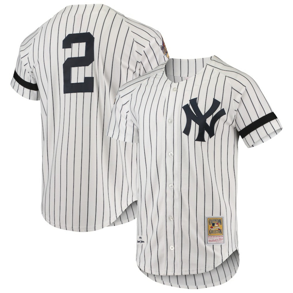 New York Yankees Mitchell & Ness Cooperstown Collection 1996 Authentic Home Jersey discount