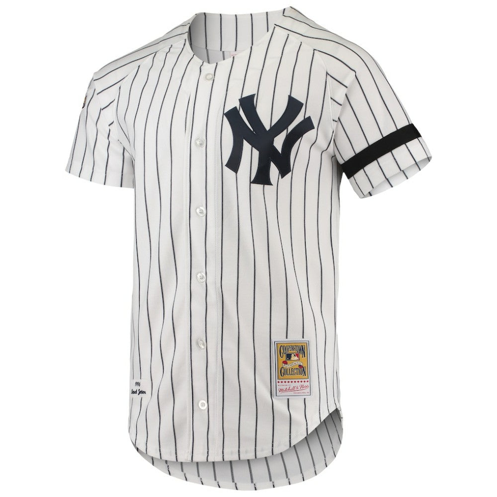 New York Yankees Mitchell & Ness Cooperstown Collection 1996 Authentic Home Jersey discount