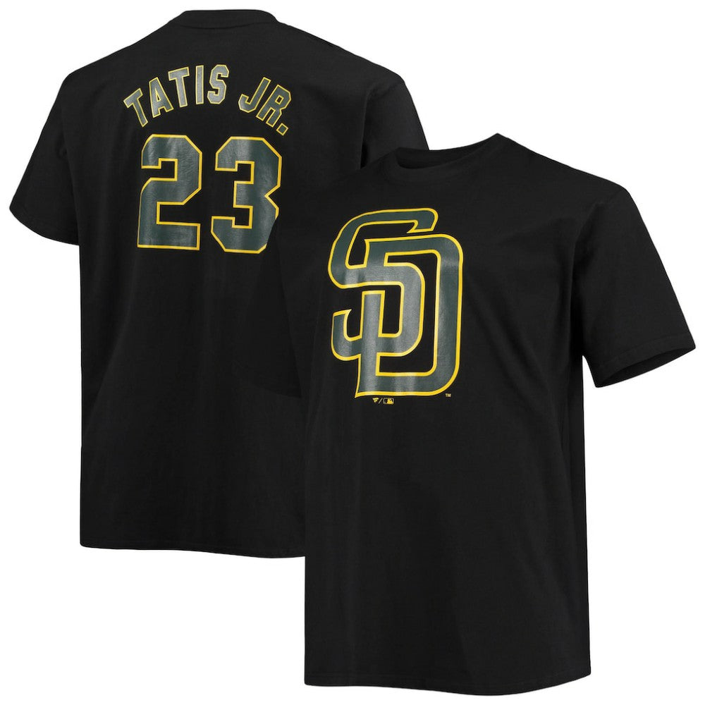 Fernando Tatis Jr. San Diego Padres Fanatics Big & Tall Wordmark Name & Number T-Shirt discount