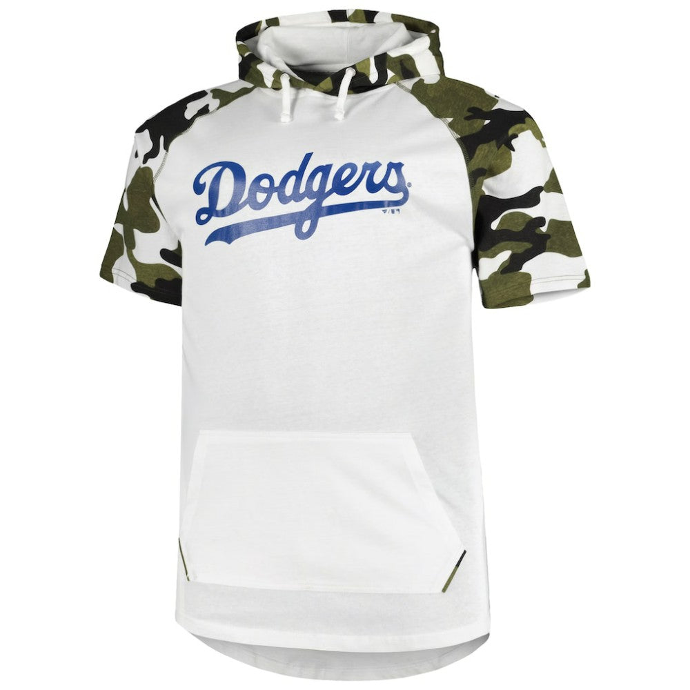 Mookie Betts Los Angeles Dodgers Player Big & Tall Raglan Hoodie T-Shirt Clearance