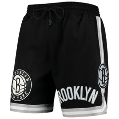 NBA - Brooklyn Nets Pro Standard Chenille Shorts - Black