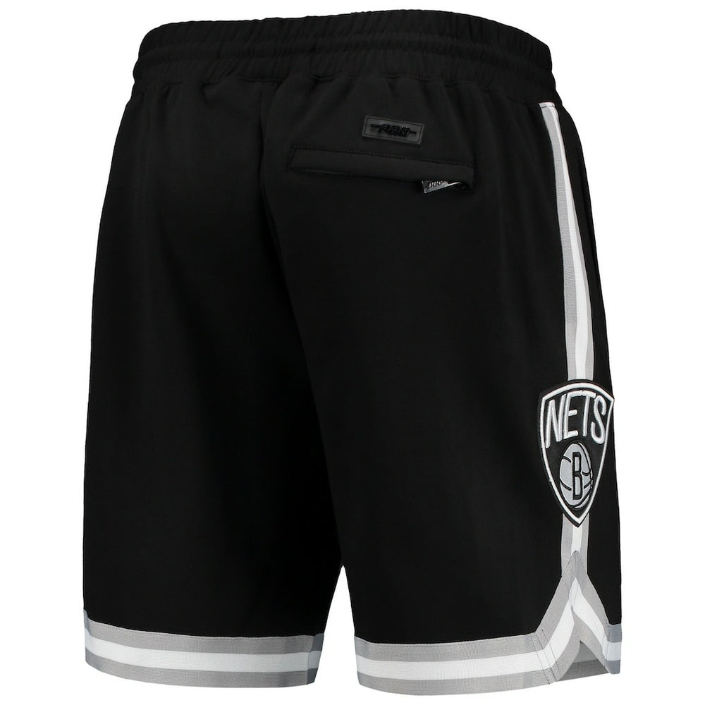 NBA - Brooklyn Nets Pro Standard Chenille Shorts - Black