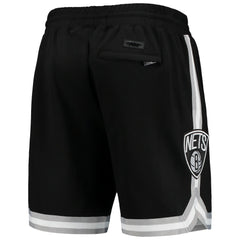 NBA - Brooklyn Nets Pro Standard Chenille Shorts - Black