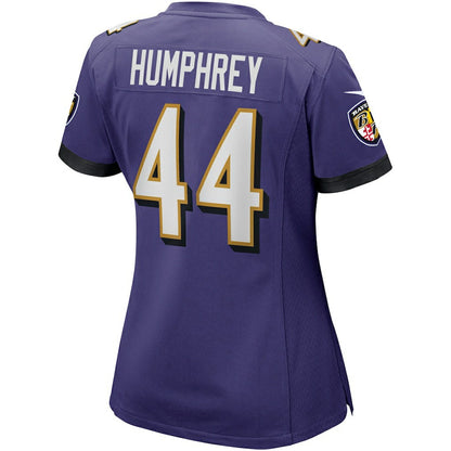 Marlon Humphrey Baltimore Ravens Women's Game Player Jersey - Purple | NFL Jerseys