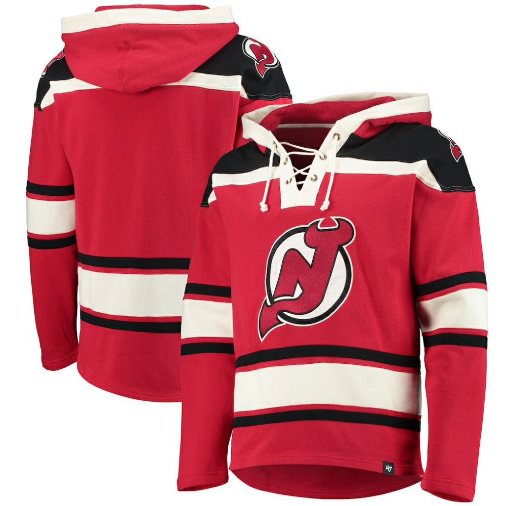 New Jersey Devils - '47 Superior Lacer Hoodie Red
