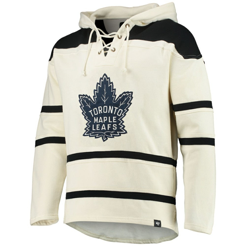 Toronto Maple Leafs - '47 Superior Lacer Hoodie Cream