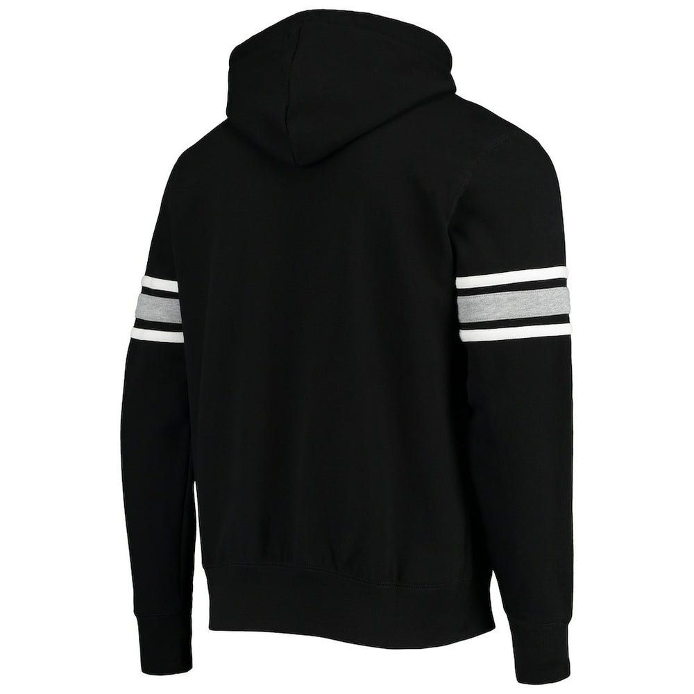 Las Vegas Raiders '47 Double Block Pullover Hoodie Black - 47 brand