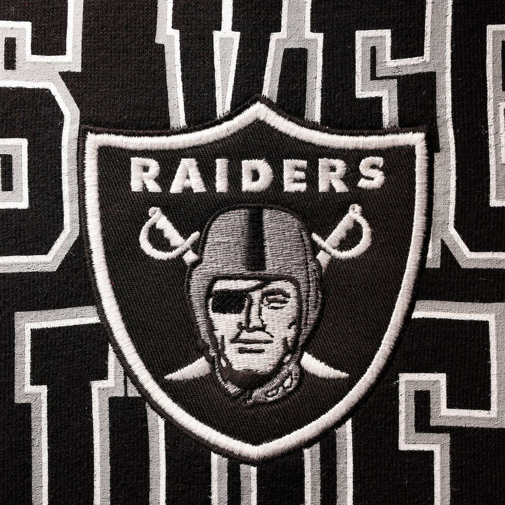 Las Vegas Raiders '47 Double Block Pullover Hoodie Black - 47 brand