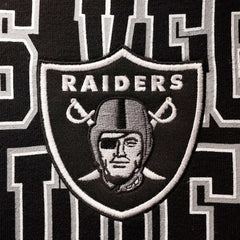 Las Vegas Raiders '47 Double Block Pullover Hoodie Black - 47 brand