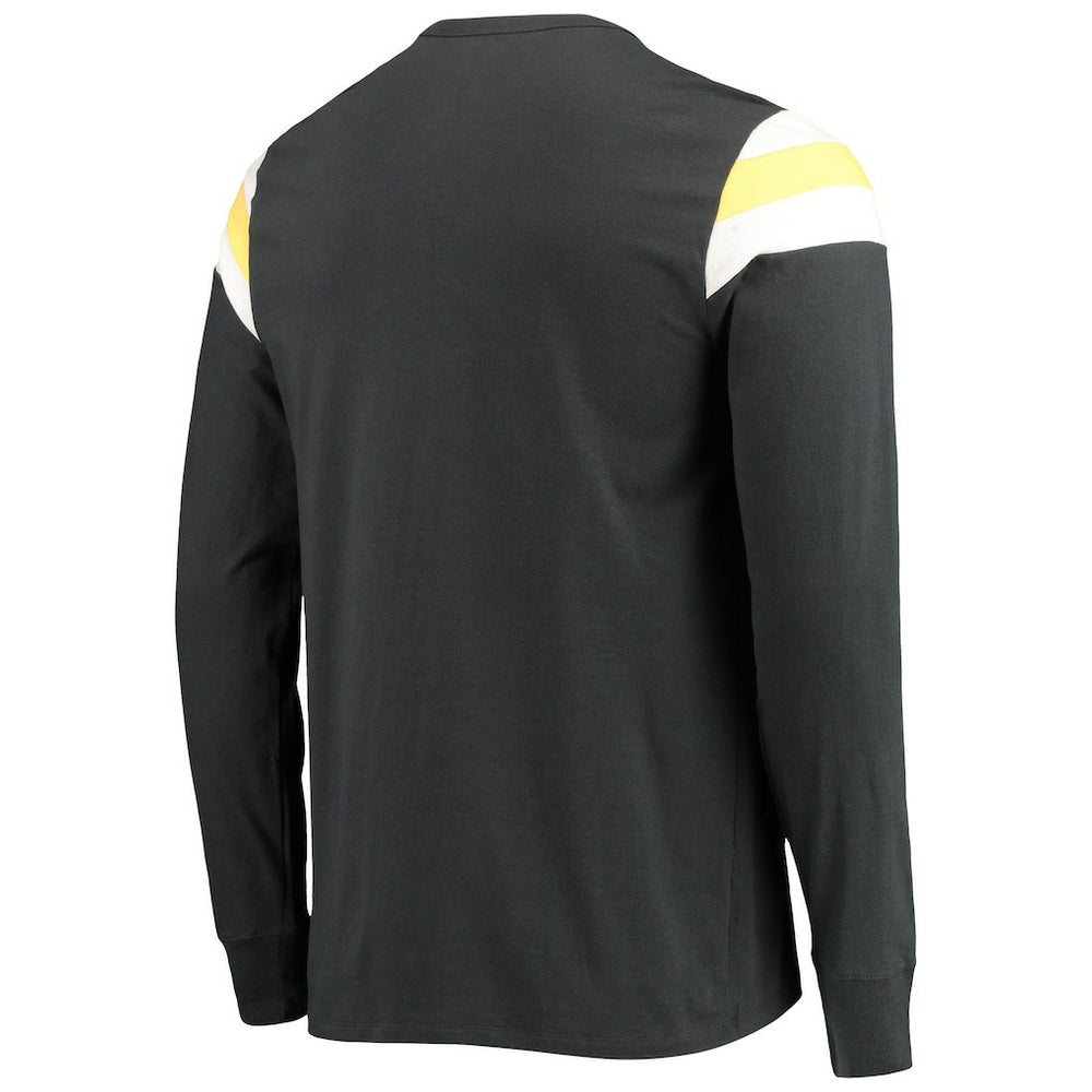 Pittsburgh Steelers '47 Franklin Rooted Long Sleeve T-Shirt Black - 47 brand