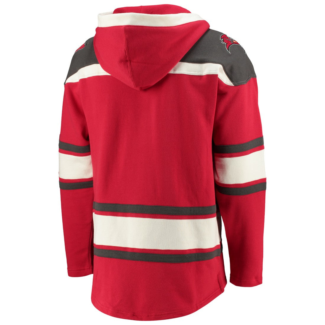Tampa Bay Buccaneers '47 Lacer V-Neck Pullover Hoodie Red - 47 brand