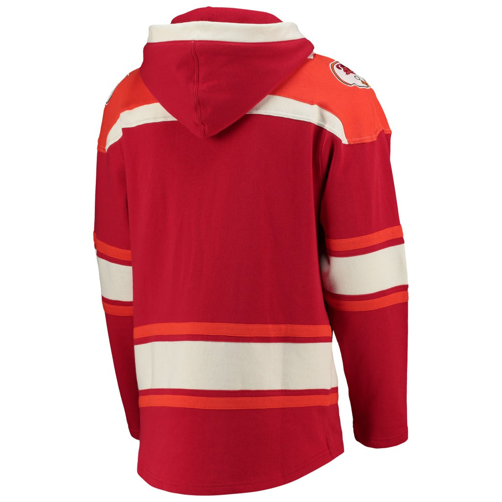 Tampa Bay Buccaneers '47 Throwback Lacer Pullover Hoodie Red - 47 brand