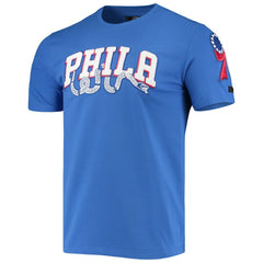 NBA - Philadelphia 76ers Pro Standard Chenille Team T-Shirt - Royal