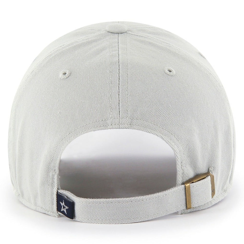 Dallas Cowboys '47 Clean Up Adjustable Hat Gray - 47 brand
