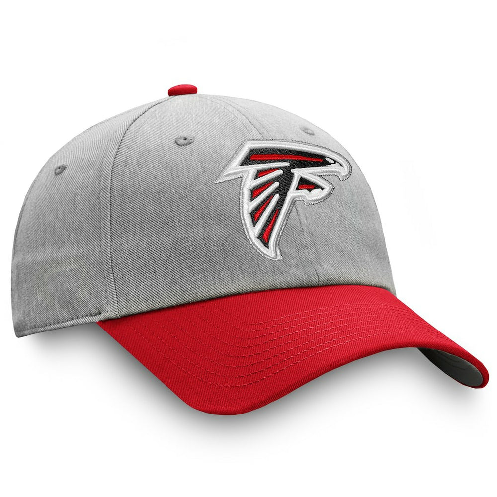 Atlanta Falcons Two-Tone Snapback Hat Heathered Gray/Red - Fanatics