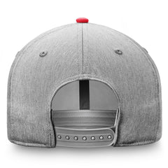 Atlanta Falcons Two-Tone Snapback Hat Heathered Gray/Red - Fanatics