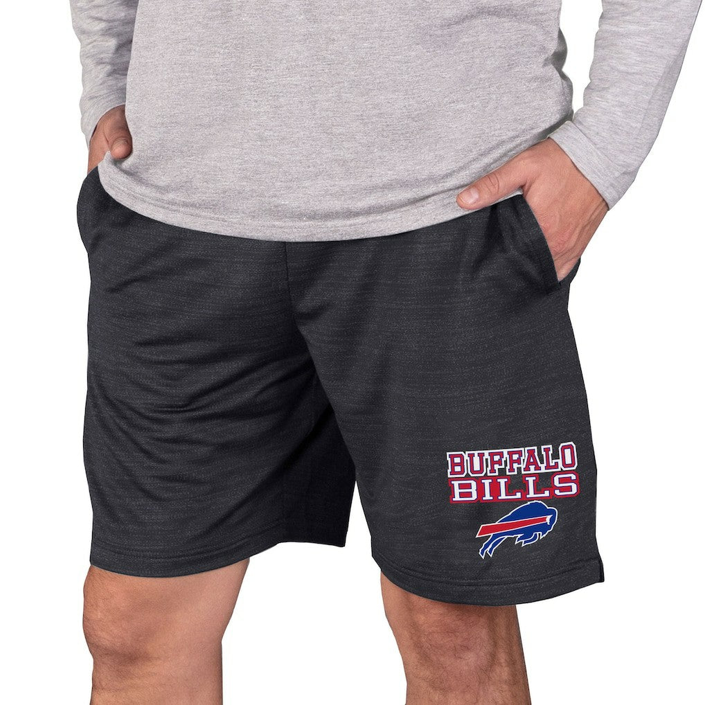 Buffalo Bills Concepts Sport Bullseye Knit Jam Shorts Charcoal - NFL
