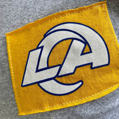 Los Angeles Rams Refried Apparel Sustainable Angle Long Sleeve T-Shirt Gray - NFL