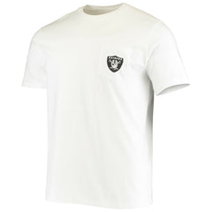 Las Vegas Raiders Vineyard Vines Big & Tall Helmet T-Shirt White - NFL
