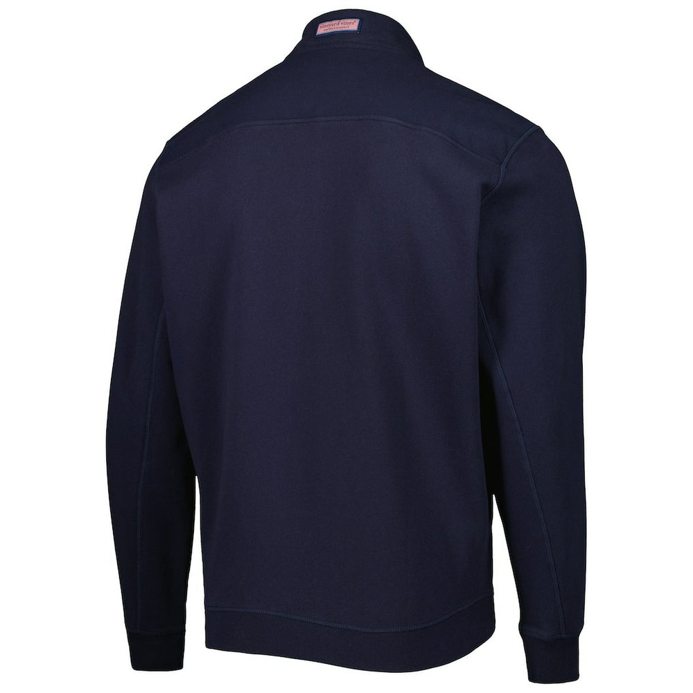 Los Angeles Rams Vineyard Vines Shep Shirt Quarter-Zip Sweatshirt Navy - NFL