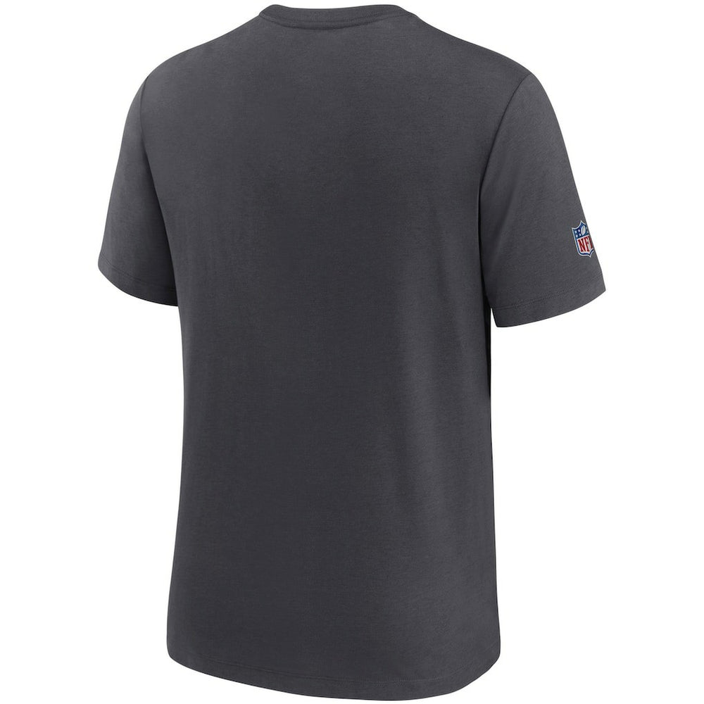 Jacksonville Jaguars NFL Crucial Catch Performance T-Shirt Charcoal - Nike