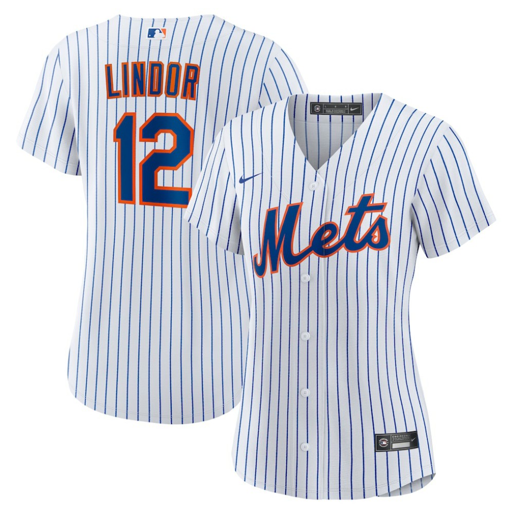 Francisco Lindor New York Mets Nike Women's Home Replica Player Jersey Lifestyle
