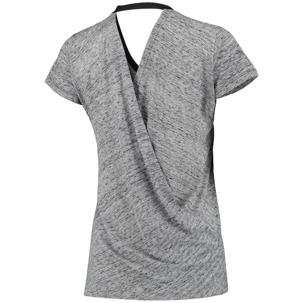 Chicago White Sox Touch Women's Hail Mary V-Neck Back Wrap T-Shirt On Sale
