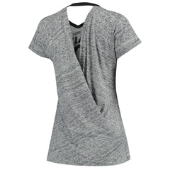 San Francisco Giants Touch Women's Hail Mary V-Neck Back Wrap T-Shirt Near Me
