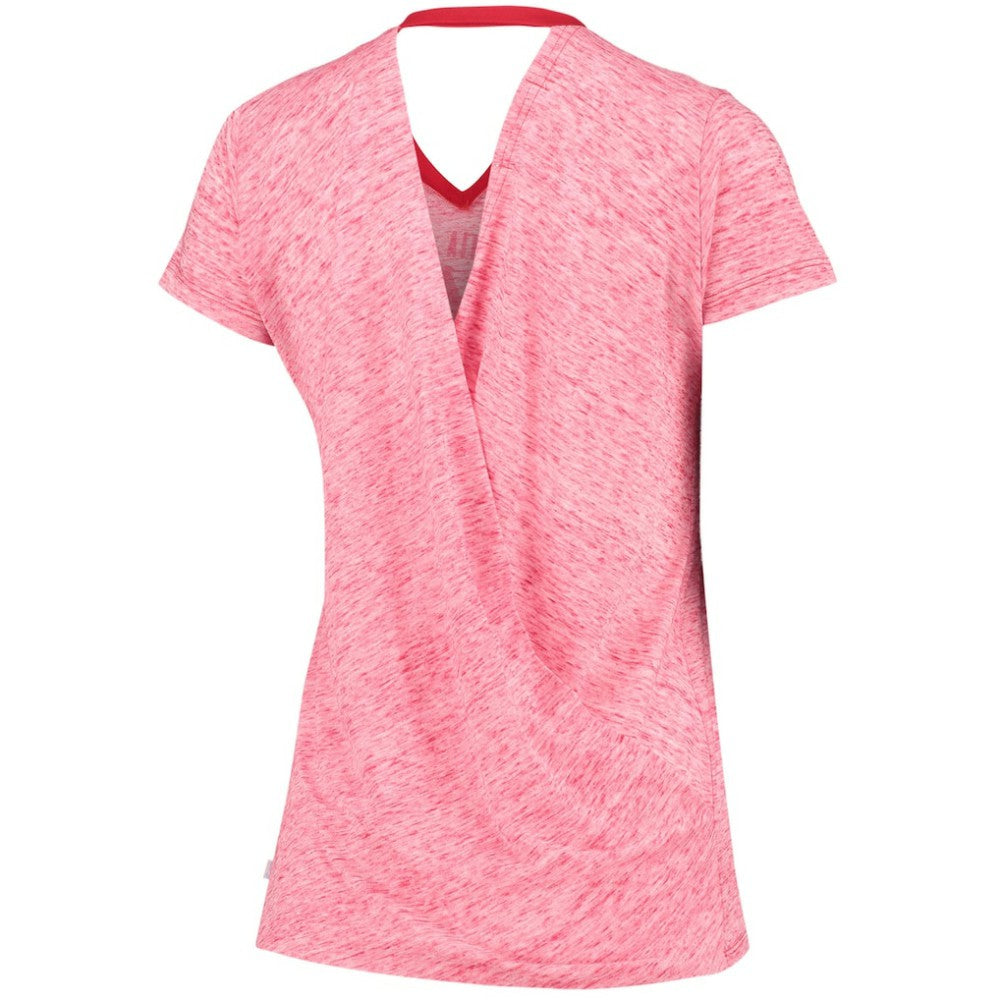 Washington Nationals Touch Women's Hail Mary V-Neck Back Wrap T-Shirt On Sale