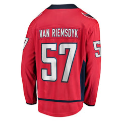 Trevor van Riemsdyk Washington Capitals Fanatics Home Breakaway Jersey Red