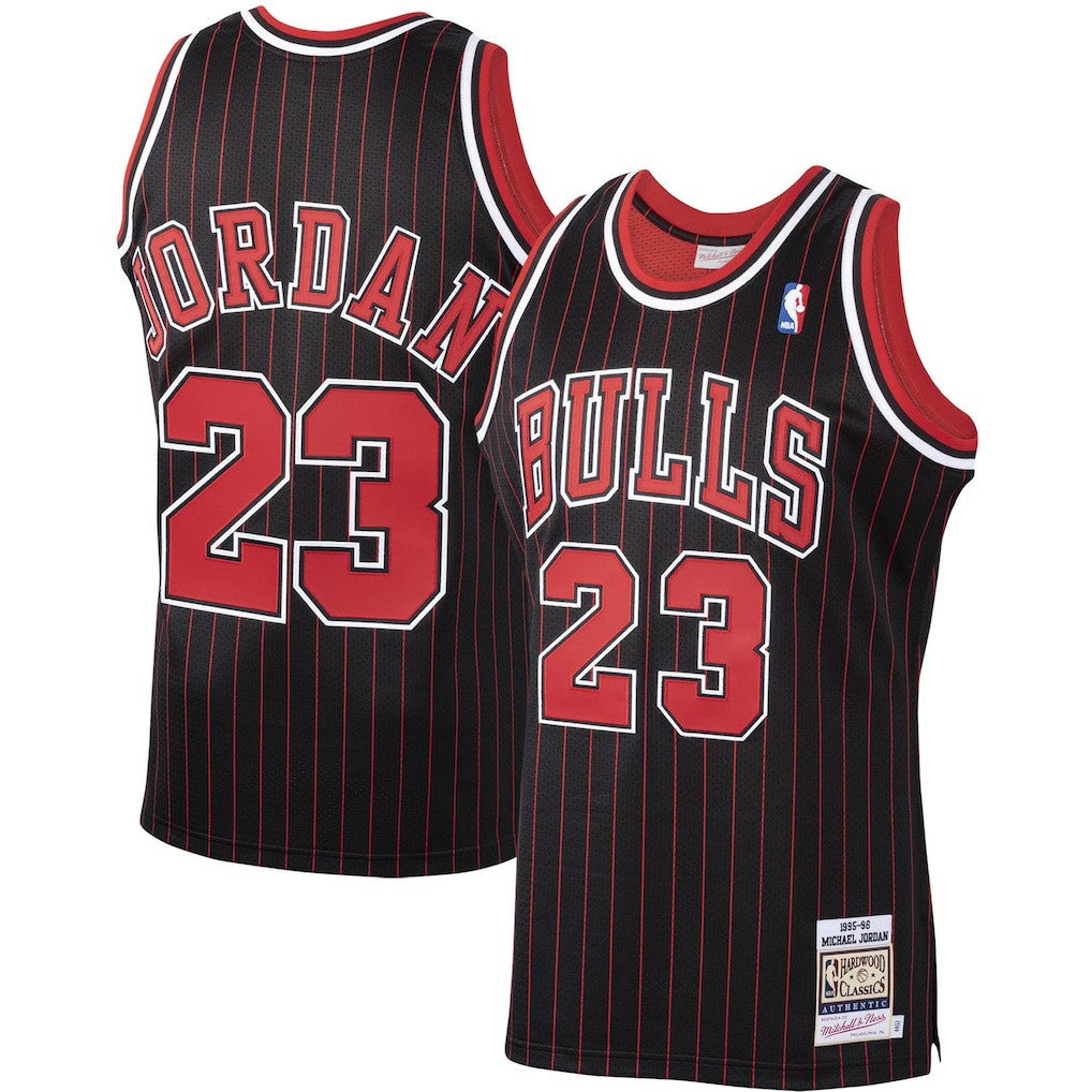 Mitchell & Ness - Michael Jordan Chicago Bulls 1995/96 Hardwood Classics Authentic Jersey - Black