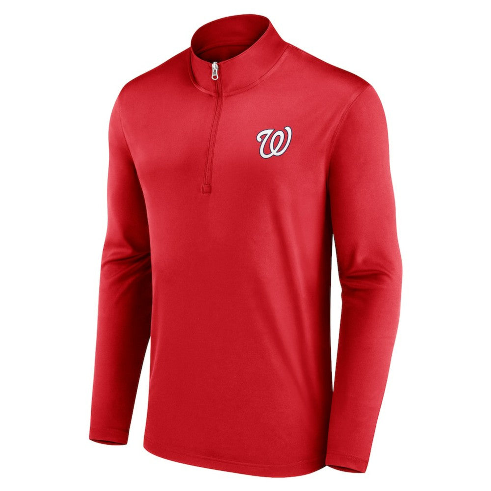Washington Nationals Fanatics Underdog Mindset Quarter-Zip Top Lifestyle