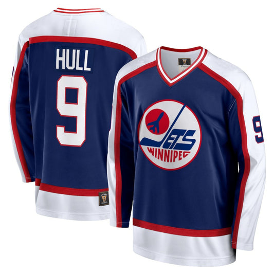 Bobby Hull Winnipeg Jets Fanatics Breakaway Retired Player Jersey - Navy | NHL Jerseys