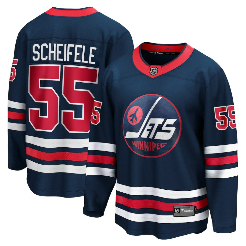 Mark Scheifele Winnipeg Jets Fanatics Breakaway Jersey - Navy | NHL Jerseys