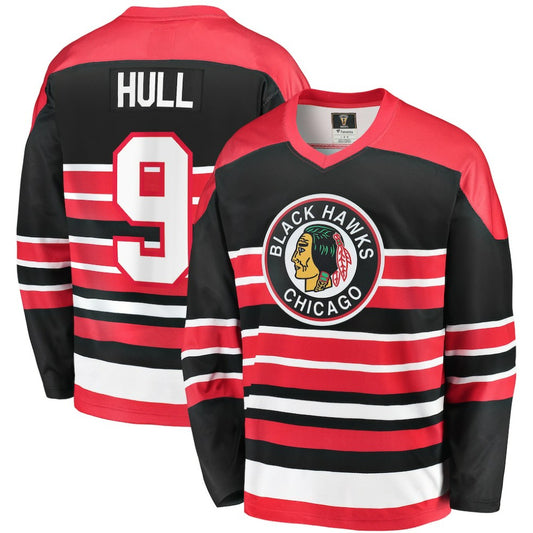 Bobby Hull Chicago Blackhawks Fanatics Premier Breakaway Retired Player Jersey - Red | NHL Jerseys