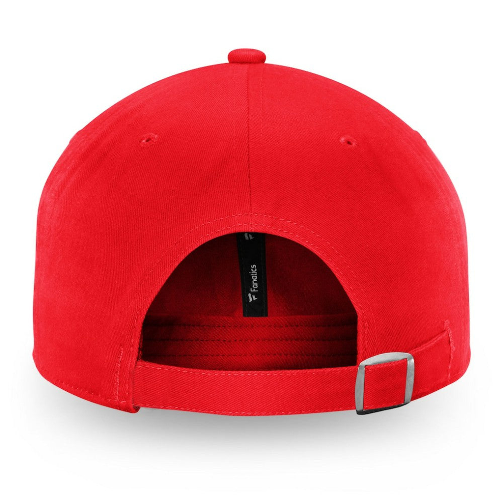Detroit Red Wings - Fanatics Core Primary Logo Adjustable Hat Red