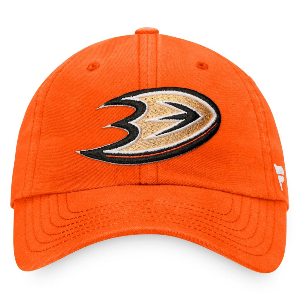Anaheim Ducks - Fanatics Core Primary Logo Adjustable Hat Orange