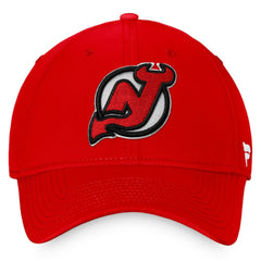 New Jersey Devils - Fanatics Core Primary Logo Flex Hat Red