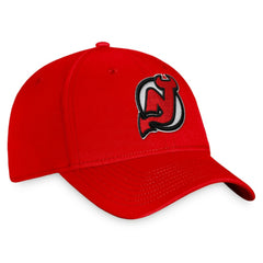 New Jersey Devils - Fanatics Core Primary Logo Flex Hat Red