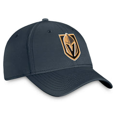 Vegas Golden Knights Fanatics Core Primary Logo Flex Hat Charcoal