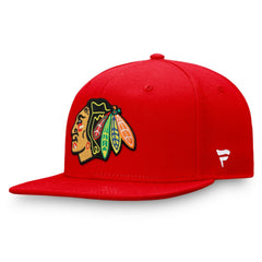 Chicago Blackhawks Fanatics Primary Logo Snapback Hat Red