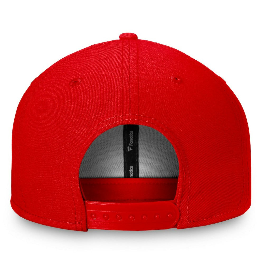 Chicago Blackhawks Fanatics Primary Logo Snapback Hat Red