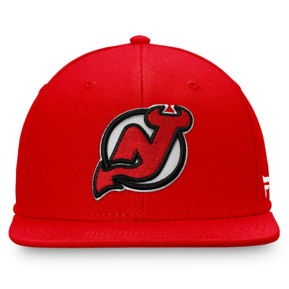 New Jersey Devils - Fanatics Primary Logo Snapback Hat Red