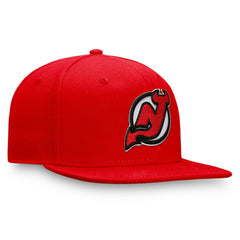 New Jersey Devils - Fanatics Primary Logo Snapback Hat Red