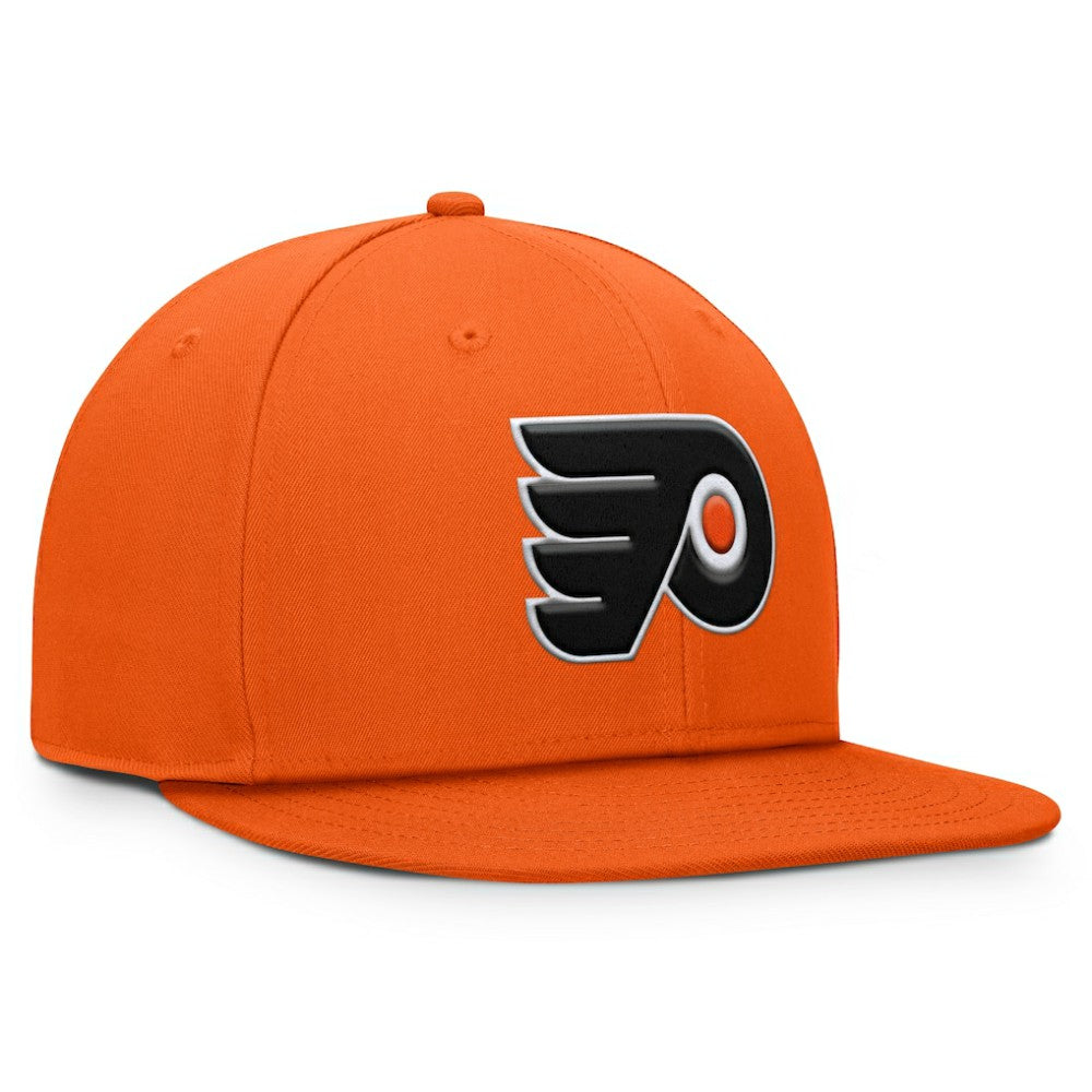 Philadelphia Flyers - Fanatics Primary Logo Snapback Hat Orange